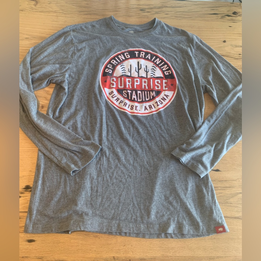 Sportiqe Spring Training Stadium Surprise AZ Long Sleeve Tee Men’s XXL Preowned‎